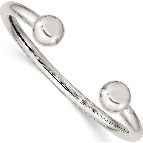 Sterling Silver Baby Bangle Bracelet Made In Thailand qb429