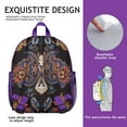 thumbnail image 2 of Ethnic Paisley Ornament School Backpack - Waterproof Ergonomic Student Daypack with Durable Fabric, 2 of 3