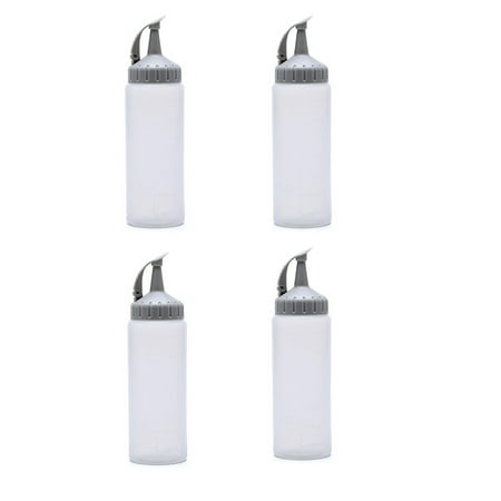 

WELPET Squeeze Seasoning Bottle Soy Sauce Bottle Seasoning Bottle Seasoning Jar Salad Dressing Bottle Grey