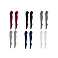 thumbnail image 5 of (1 pair) Solid color over-the-knee stockings, high socks-black, 5 of 9
