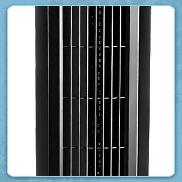 Alvantor 32-Inch Tower Fan with Remote, 3 Speeds, 3 Wind Modes, Oscillation, 7.5-Hour Timer, Black