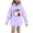 Purple, variant on successthop Spooky Season Hoodie Graphic Ghost Pumpkin Toddler Girls Boys Fleece Long Sleeve Pullover Sizes 3-14