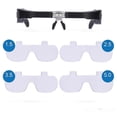 thumbnail image 2 of Headband Magnifier Rechargeable Magnifying Glass with LED Light Hands Free Magnifying Glass for Reading Interchangeable 1.5X 2.5X 3.5X 5X Magnificatio, 2 of 4