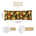thumbnail image 3 of Balery Tangerine Funda Protectora para Almohada Corporal de Algodón Hipoalergénico con Cierre(55 x 21 pulgadas), Almohadas No Incluidas, 3 of 7