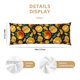 thumbnail image 3 of Fotbe Tangerine Funda para Almohada Corporal con Diseño, Funda de Microfibra Ultrasuave de 20x54 Pulgadas, Ropa de Cama Elegante, 3 of 7