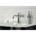 thumbnail image 3 of Kingston Brass KS154BXPN Nautical One-Handle Single-Hole Bathroom Faucet with Push Pop-Up Drain, Polished Nickel, 3 of 7