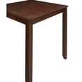 thumbnail image 4 of New Classic Furniture Gia Solid Wood Counter Table W/2 Chairs in Cherry Brown, 4 of 15