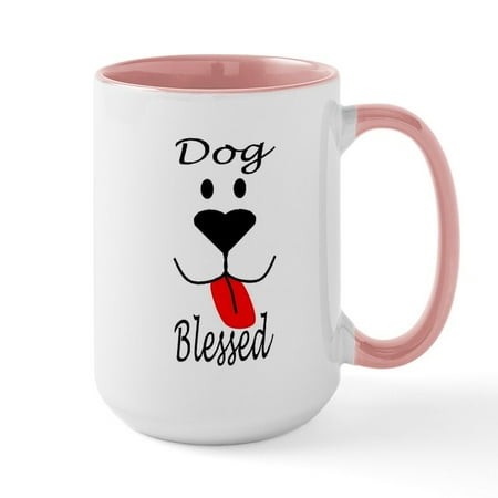 

CafePress - Dog Blessed Ceramic Mug - 15 oz Ceramic Large Mug