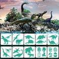 thumbnail image 4 of 10PCS Art Painting Template Dinosaur Painting Template Reusable Drawing Stencil, 4 of 6
