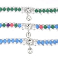 thumbnail image 3 of Collar HUOGUO Fashion Alloy con perlas de diamante completo para mujer, 60 cm, 3 of 5