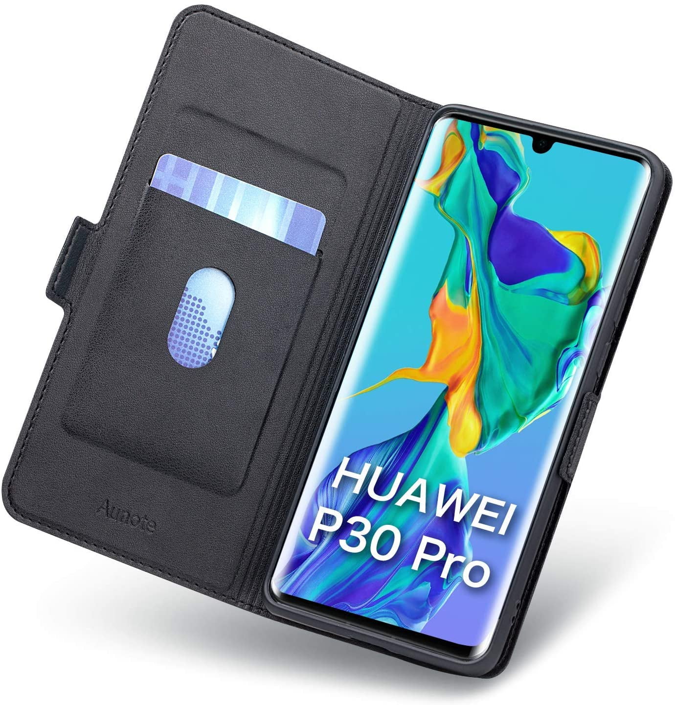 Huawei P30 Pro Case Wallet, Huawei P30 Pro Cases with Card Holder, Kickstand, P30 Pro Phone