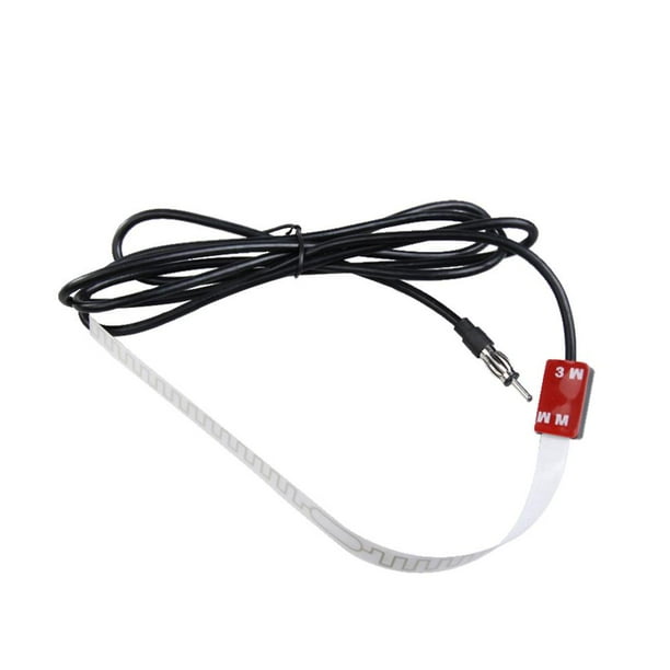 Kuymtek Antena Aérea Amplificador Radio Coche Con Soporte Pantalla Cristal Interno AM/FM