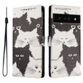thumbnail image 1 of FOXDOCK Funda Tipo Cartera para Google Pixel 6 Pro con Soporte y Correa – Diseño de Patrones Lindos, 1 of 6