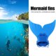 thumbnail image 4 of Aletas de sirena con cola de ballena para niños equipo de Ehuebsd entrenamiento para deportes acuáticos natación y buceo, 4 of 8