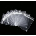 thumbnail image 1 of 100 bolsas de vacío pequeñas transparentes, bolsas de plástico con cierre hermético y resellable para almacenamiento de alimentos y mini utensilios de cocina., 1 of 5