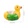thumbnail image 4 of OULII 6Pcs Decorative Swim Rings for Plant Enthusiasts in Duck Shape and Minimalist Style, 4 of 8