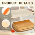 thumbnail image 4 of Silicone Bread Pan, Silicone Cake Pans For Baking, Durable Bread Pan For Oven Dishwasher Safe - Send Goods From Local Warehous, 4 of 5