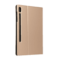 thumbnail image 3 of For Samsung Galaxy Tab S7 T870 Flat Leather Case T875 TPU Soft Shell Shockproof S7 Case Gold, 3 of 4