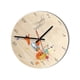 thumbnail image 2 of Punteros de aluminio de dibujos animados Reloj de pared con esfera de madera Movimiento sin tictac Reloj de sala de estar Dormitorio Inevent JJ20451-03, 2 of 7