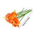 thumbnail image 3 of 10*Simulation Flowers Clearance! 10Pc Mini Pu Calla Lily Flower Simulation Flower Home Decoration Photography Props, 3 of 5