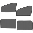 thumbnail image 2 of 4 Pcs Car Window Sun Shades Anti-UV Front/Rear Window Screen Shade Car Curtain with Magnetic Sunshine Blocker Car Privacy Shield Auto Interior Accessories Reduce Glare for Most Cars, 2 of 11