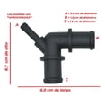 thumbnail image 4 of Conector Manguera Calefaccion Tee 3/4  X 5/16  X 3/4  Unive, 4 of 4