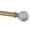 Royal Gold, variant on 1-Inch Diameter Single Curtain Rod Set, White Marble Ball Finials, 28"-48" Adjustable, Black