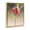 thumbnail image 3 of Stupell Industries Traditional Flamingo Balancing with Leaf Gold Floating Frame Canvas Art, 25 x 31, by Christine Reichow, 3 of 8