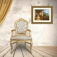 thumbnail image 3 of Borelli, Guido 32x25 Gold Ornate Wood Framed with Double Matting Museum Art Print Titled - Tante Colonne sul golfo, 3 of 4