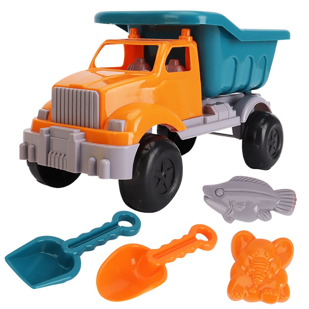 Sandbox Toys Kids Sand Toys Includes Beach Bucket, Dump Truck Toy