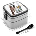 thumbnail image 2 of Misión: Imposible – Sentencia Final Fiambrera de Doble Capa, Contenedor de Almuerzo Portátil Apilable, Almacenamiento de Alimentos Hermético a Prueba de Fugas, 1000ml, 2 of 6