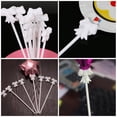 thumbnail image 4 of 100 soportes para globos de aluminio con forma de lazo, varillas de plástico para globos, varillas para globos de boda., 4 of 6