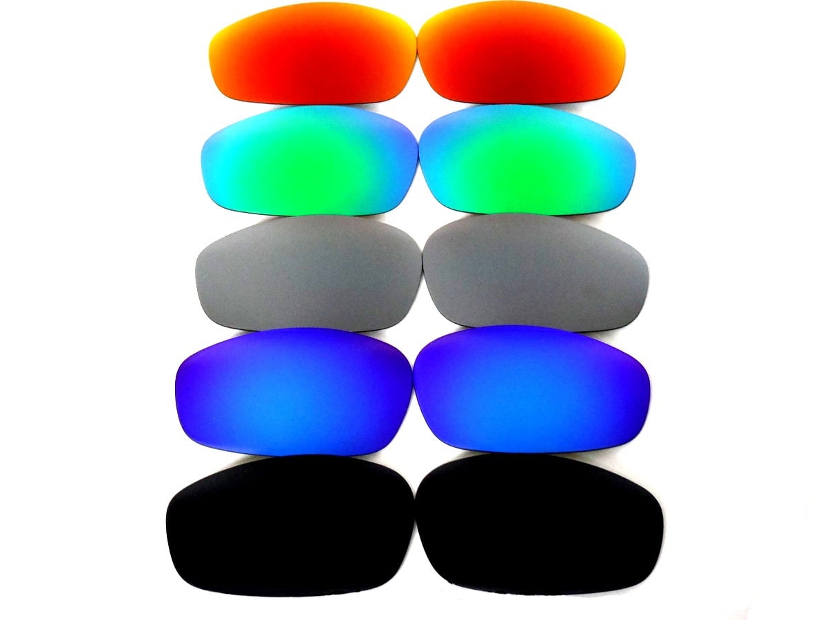 Galaxylense replacement lenses for Oakley Blender 5 colors, 5 Pairs