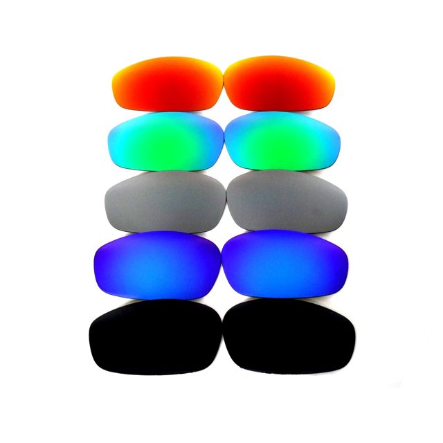 Galaxylense replacement lenses for Oakley Blender 5 colors, 5 Pairs