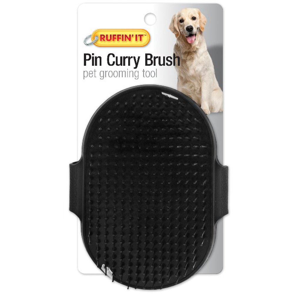 Palm Pin Curry Brush For Dogs and Cats