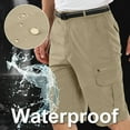 thumbnail image 5 of Jessie Kidden Hiking Cargo Shorts for Men Outdoor Lightweight Quick Dry Water Resistant Casual Fishing Work Shorts with Pockets, 5 of 9