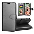 thumbnail image 1 of [PST] iPhone Xs Max (6.5") Case, Leather Magnetic Card Slot Wallet Folio Flip Case Cover, 1 of 6