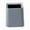 Gray, variant on Square Small Trash Can, Small Plastic Trash Can, Trash Can with a Deer Icon, Suitable for Use in Bathrooms, Offices, Kitchens, and Desks as a Mini Bathroom Waste Storage Box (Gray)