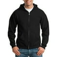 thumbnail image 2 of Zszcpp Men Short Coats Long Sleeve Full Hooded Sweatshirt Pullover With Pocket Zip Up Hoodie Casual Coat, 2 of 3