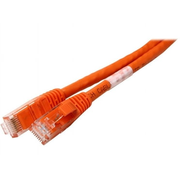 C2G 3ft Cat6 Snagless Unshielded (UTP) Ethernet Network Patch Cable - Orange