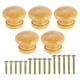 thumbnail image 1 of Uxcell 5 Pack Perilla Redonda de Madera para Cajón, 1.1" x 0.83", 1 of 6