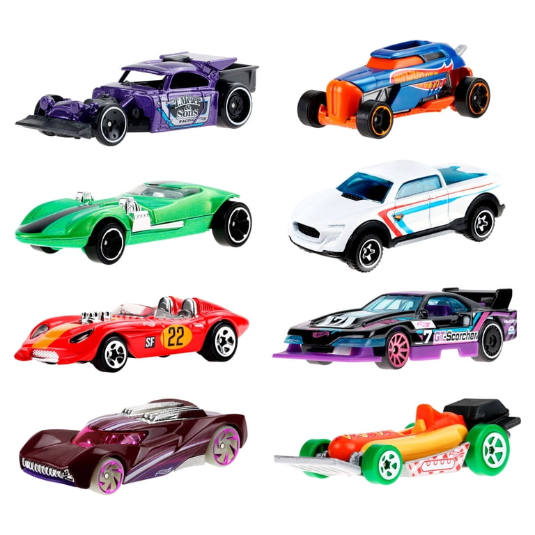 Hot Wheels Let's Race 8 Netflix 8-Pack Collector's Edition Set