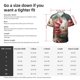 thumbnail image 5 of Fotbe Colorful Axolotl Underwater Camisa Hawaiana para Hombre Unisex – Camisa Casual de Verano con Botones de Manga Corta de Algodón y Lino,Small, 5 of 7