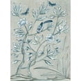 thumbnail image 2 of Purinton, Julia 25x32 Gold Ornate Wood Framed with Double Matting Museum Art Print Titled - Shimmering Garden II, 2 of 4