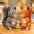 thumbnail image 5 of Nice Simulation Squirrel Plush Toys Stuffed Soft Real Life Anima, 5 of 5