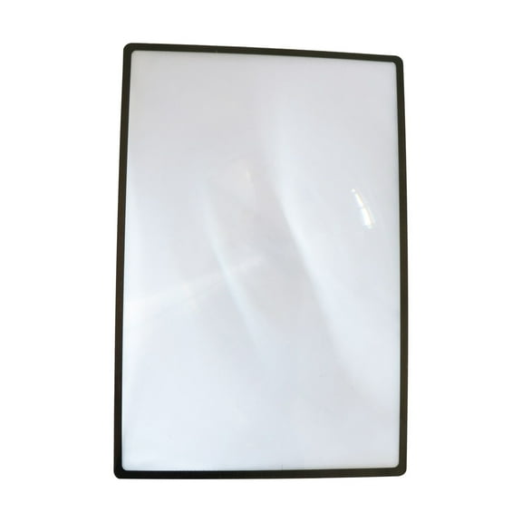Magnifier of Large Area and Ultra Thin for Elderly Reading with Good Magnification and Durability