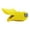Yellow, variant on Anti Bite Duck Mouth Shape Dog Muzzle Silicone Duck Bill Dog Mouth Cover Adjustable Dog Muzzle Face Guard for Small Medium Dogs