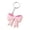 Pink, variant on Bow Keychain Bottle Opener keychain tool – Portable Can Tab Opener & Beverage Keychain Tool, Cute Shape for Easy Bottle & Can Opening keychain tool