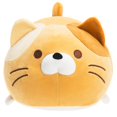 thumbnail image 2 of Juguete de peluche de gato supersuave, animal de peluche de gatito gordito esponjoso, almohada de gato de peluche adorable para niños o decoración del hogar (naranja, 35 cm) oso de fresa brillar, 2 of 5