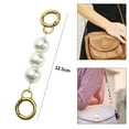 thumbnail image 3 of 2 extensores de cuentas con correa de cadena para bolso, bolso de hombro tipo bandolera, asa para bolso con cuentas de perlas de imitación, 3 of 6